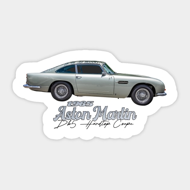 1965 Aston Martin DB5 Hardtop Coupe Sticker by Gestalt Imagery